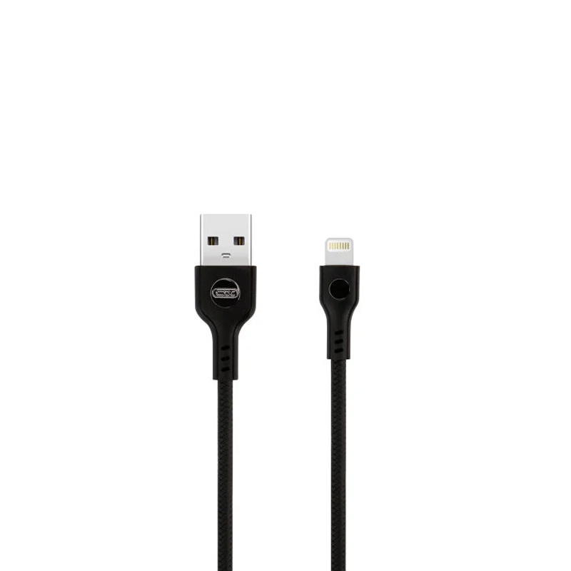 USB кабель XO NB107 Lightning black