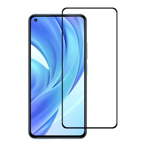 Захисне скло Glass Xiaomi Mi 11 Lite Full Glue black