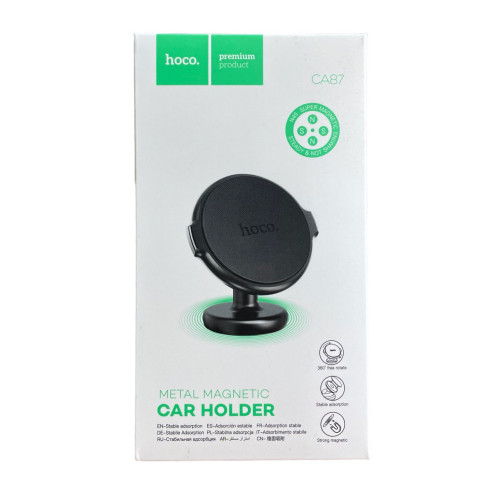 Автотримач Hoco CA87 black Автотримач Hoco CA87 black