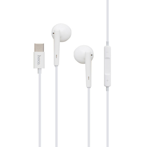 Навушники Hoco L10 з мікрофоном Type-C white Навушники Hoco L10 з мікрофоном Type-C white