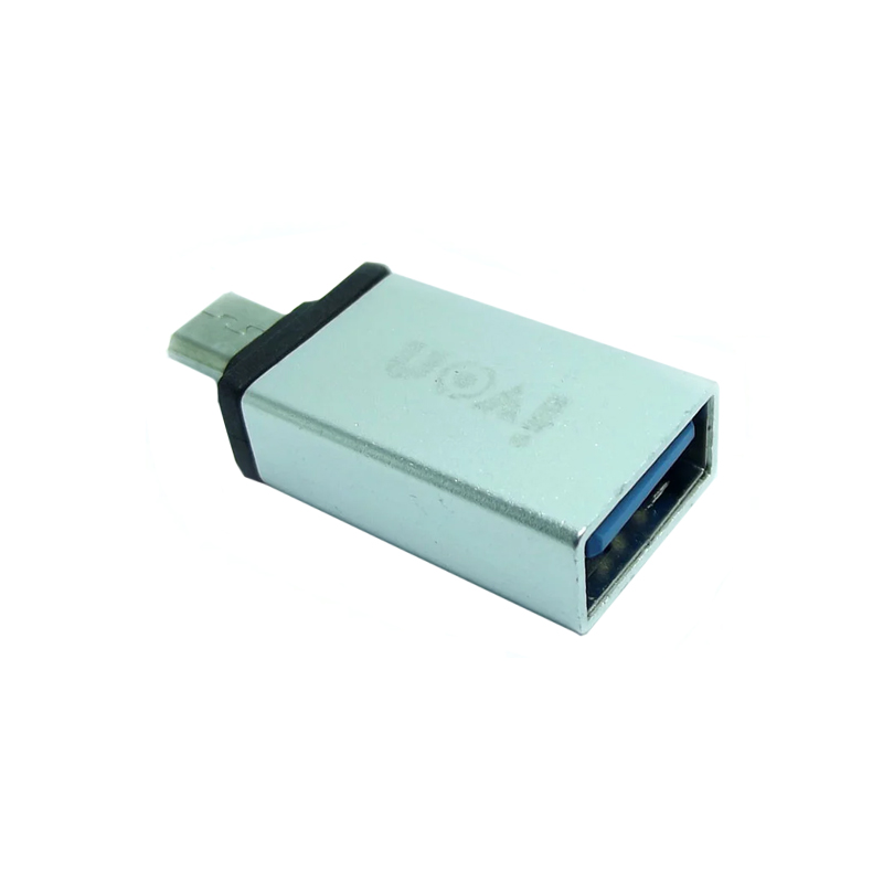 Перехідник OTG USB-MicroUSB Ivon № 1