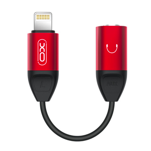 Перехідник на навушники для iPhone з 3.5 на Lightning XO NB147A Перехідник на навушники для iPhone з 3.5 на Lightning XO NB147A