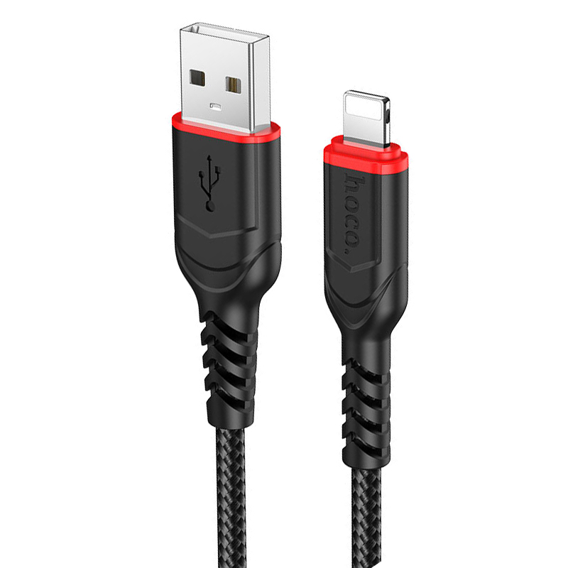 USB кабель Hoco X59 Victory Lightning black
