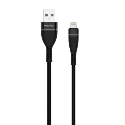 USB кабель Walker C580 Lightning black