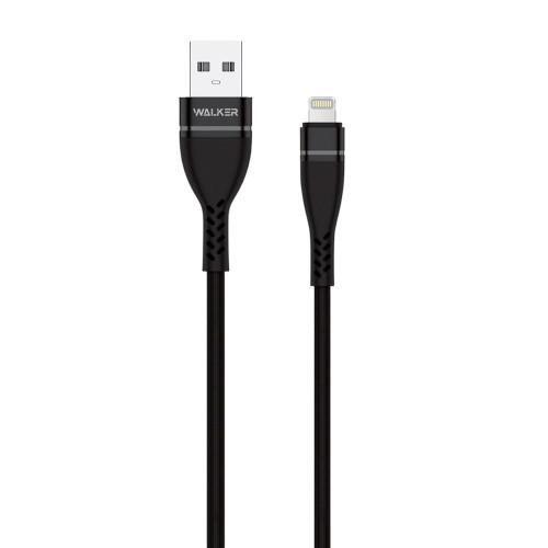 USB кабель Walker C580 Lightning black