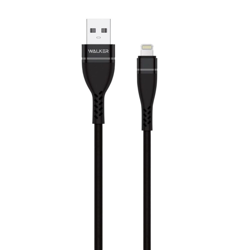 USB кабель Walker C580 Lightning black