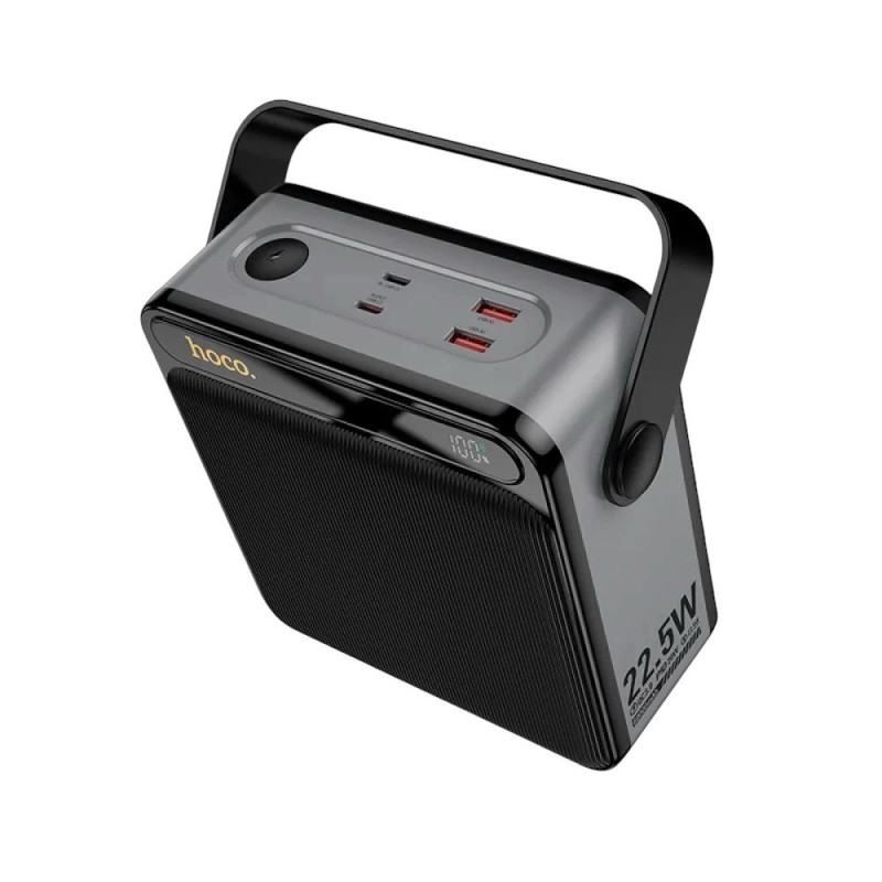 Зовнішній акумулятор Hoco J161 80000 mAh QC 22.5W PD 20W black