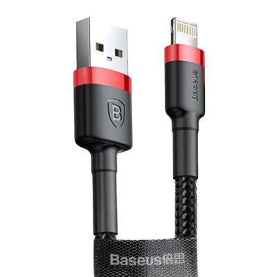 USB кабель Baseus CALKLF-B19 Lightning black-red USB кабель Baseus CALKLF-B19 Lightning black-red