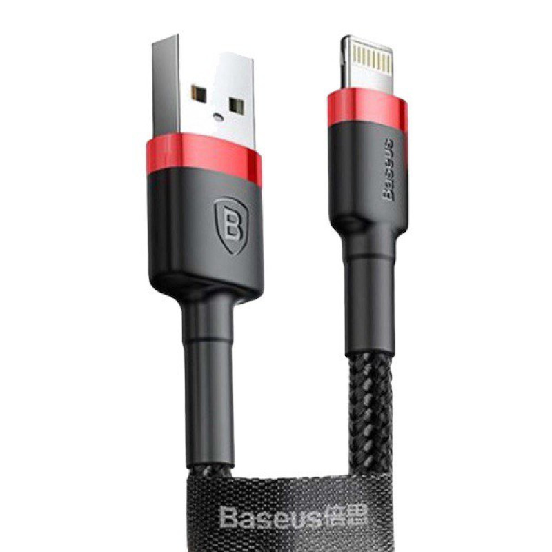 USB кабель Baseus CALKLF-B19 Lightning black-red