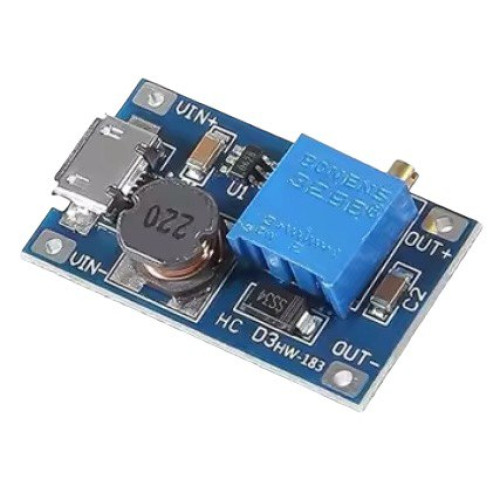 MT3608 DC-DC підвищуючий модуль microUSB MT3608 DC-DC підвищуючий модуль microUSB