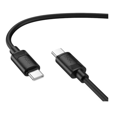 USB кабель Hoco X122 Type-C to Type-C black USB кабель Hoco X122 Type-C to Type-C black