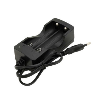 Зарядний пристрій для акумуляторів 18650 MS-202A на 2 слоти з вилкою