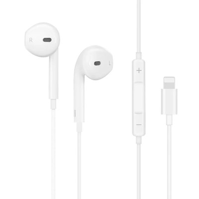 Навушники Hoco L7 з мікрофоном Lightning white Навушники Hoco L7 з мікрофоном Lightning white