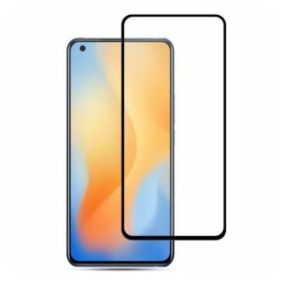 Захисне скло Glass Vivo X50 9D black