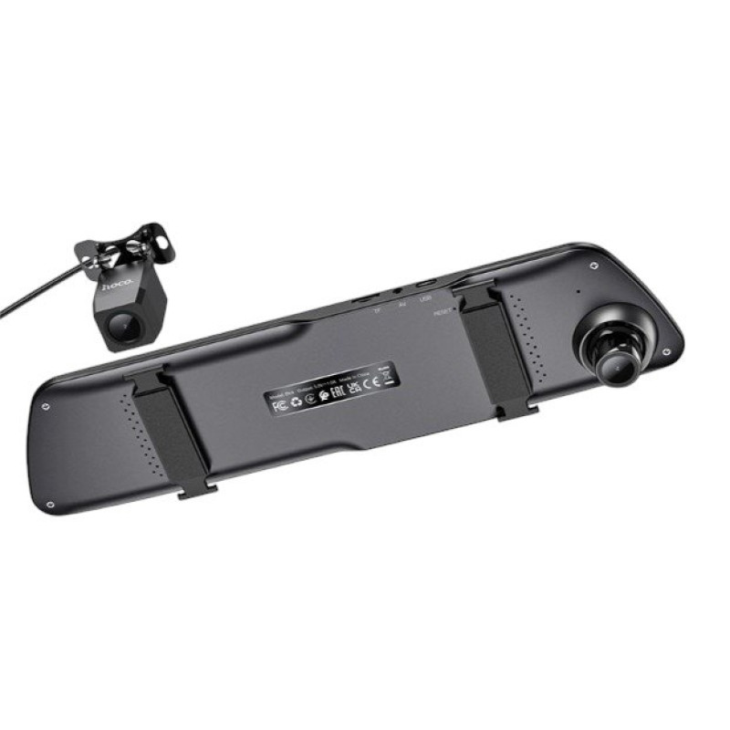 Відеореєстратор Hoco DV4 + rear camera black