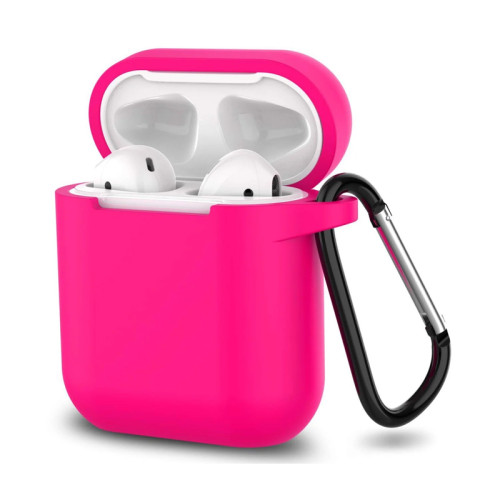 Чохол для Airpods, Airpods 2 Original Silicone hot pink Чохол для Airpods, Airpods 2 Original Silicone hot pink