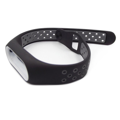 Ремінець для Xiaomi Mi Band 2 Nike design black-gray Ремінець для Xiaomi Mi Band 2 Nike design black-gray