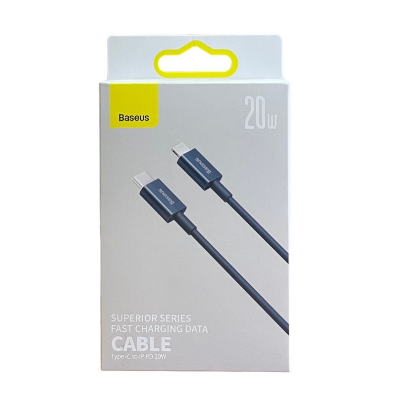 USB кабель Baseus Type-C to Lightning CATLYS-A03, 20W blue