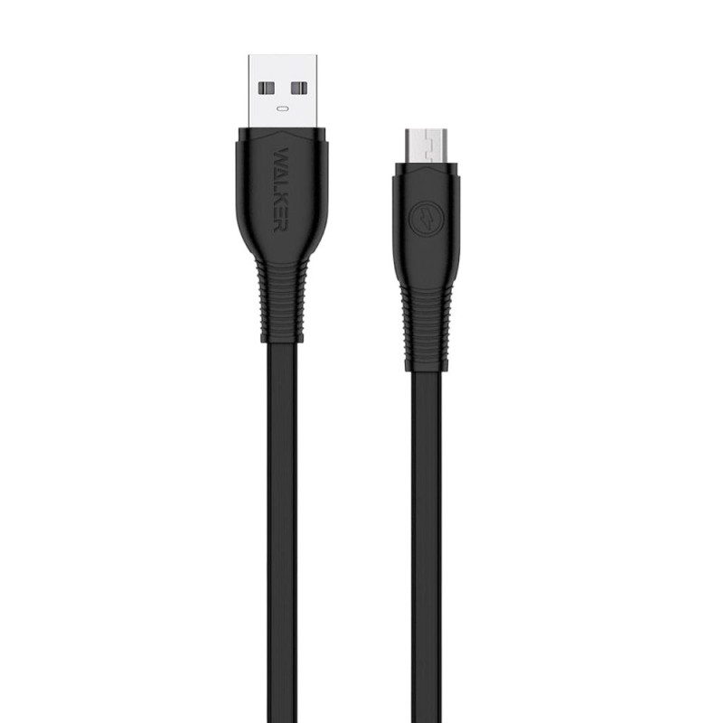 USB кабель Walker C595 microUSB black