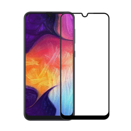 Захисне скло Glass Samsung M30 9D black