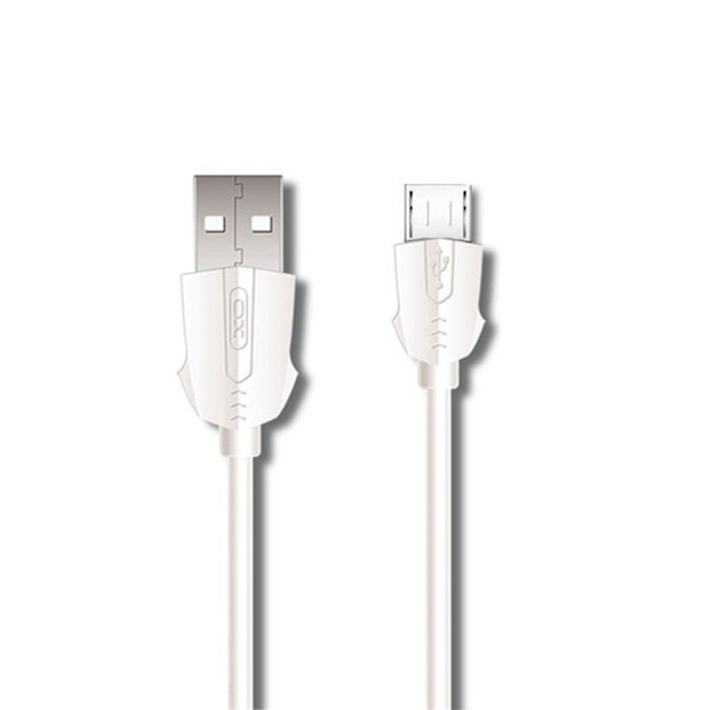 USB кабель XO NB9 microUSB 2 метри white
