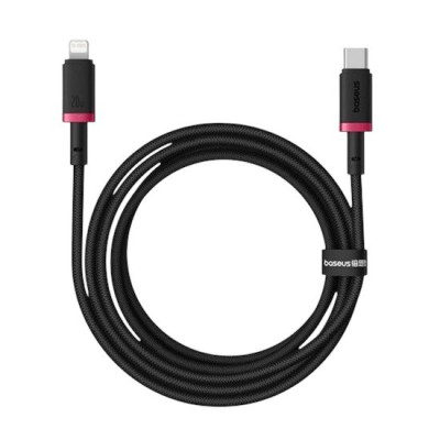 USB кабель Baseus Type-C to Lightning P10377800U01-01 black red USB кабель Baseus Type-C to Lightning P10377800U01-01 black red