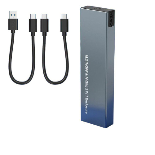 Зовнішня кишеня M.2 NVMe Enclosure USB 3.1 10 Гбит/с PCIe M/B+M Key M.2 Зовнішня кишеня M.2 NVMe Enclosure USB 3.1 10 Гбит/с PCIe M/B+M Key M.2