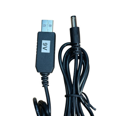 Кабель USB для роутеру 5V to 9V Кабель USB для роутеру 5V to 9V