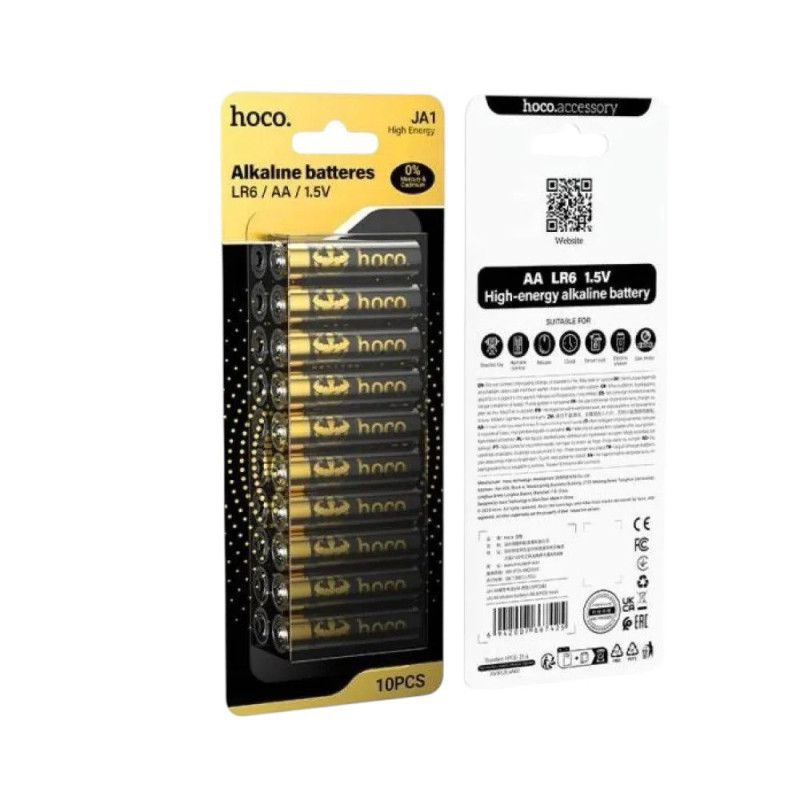 Батарейки Hoco JA1 AA alkaline battery LR6 10шт