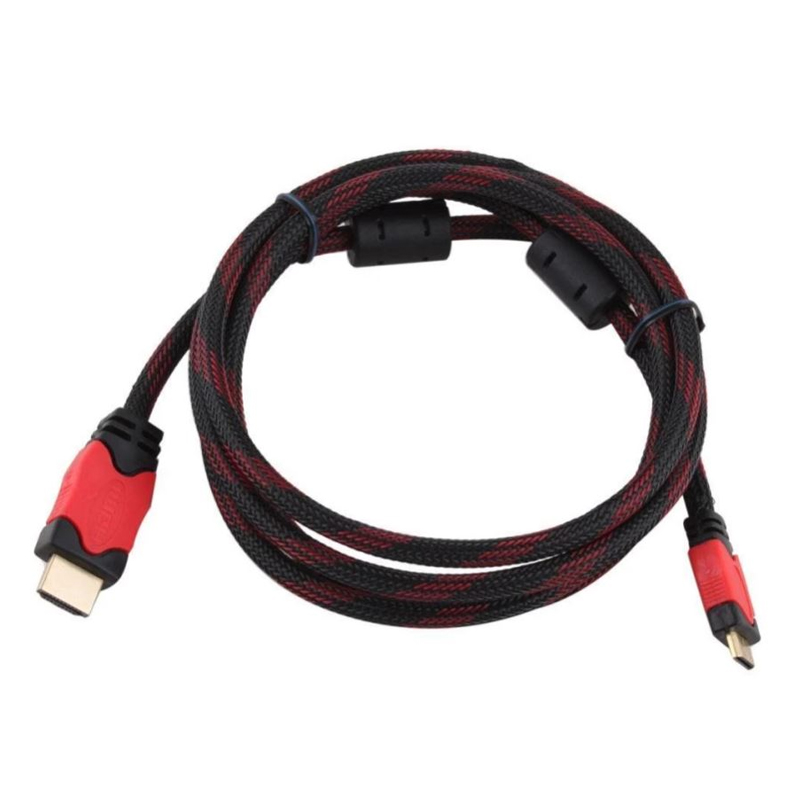 Кабель HDMI на HDMI 1.5 метра black-red