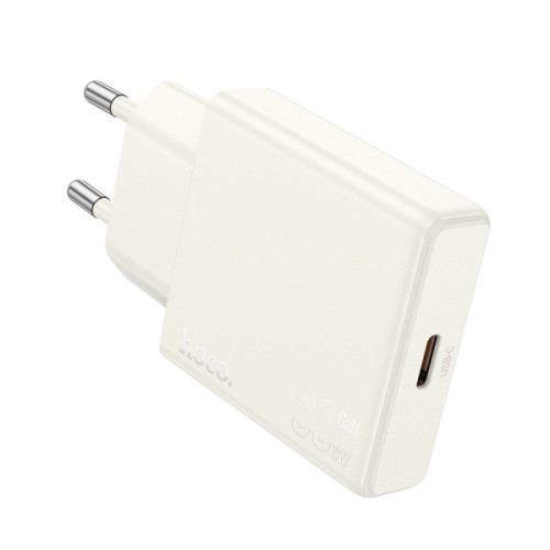 Зарядний пристрій Hoco N44 USB-C  PD 30W white
