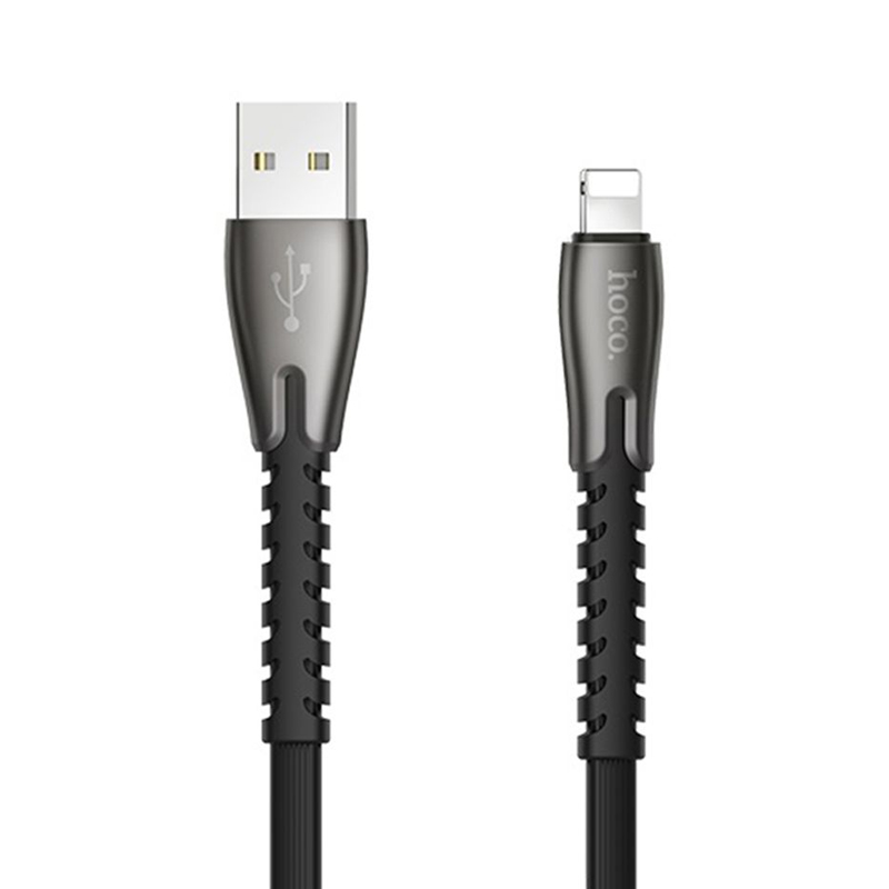 USB кабель Hoco U58 Core Lightning black