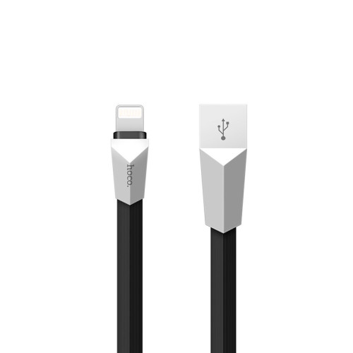 USB кабель Hoco X4 Zinc Alloy Rhombic Lightning black USB кабель Hoco X4 Zinc Alloy Rhombic Lightning black