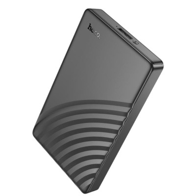 Зовнішня кишеня Hoco HB46 2,5 дюйма black Зовнішня кишеня Hoco HB46 2,5 дюйма black