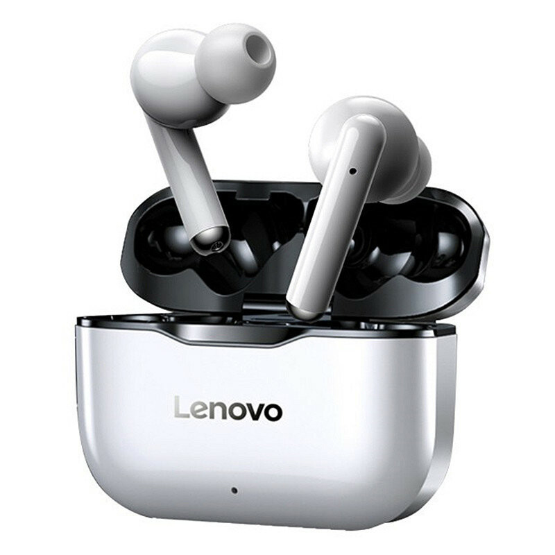 Навушники Bluetooth Lenovo Live Pods LP1 white