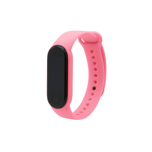 Ремінець для Xiaomi Mi Band 5, 6 silicone hot-pink