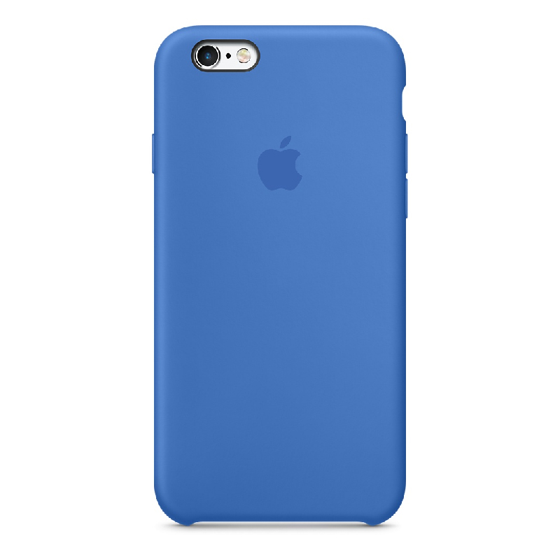 Накладка Original Silicone Case iPhone 6, 6S blue royal