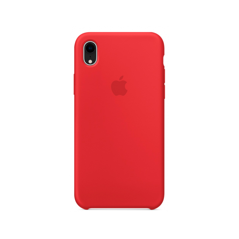 Накладка Original Silicone Case iPhone XR red brazilin