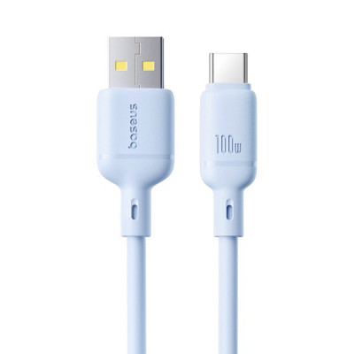 USB кабель Baseus Type-C P10377703313-00 100W blue