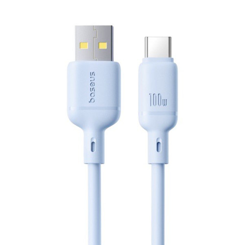 USB кабель Baseus Type-C P10377703313-00 100W blue USB кабель Baseus Type-C P10377703313-00 100W blue
