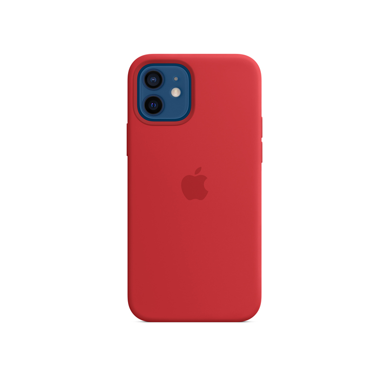 Накладка Original Silicone Case iPhone 12 mini red brazilin