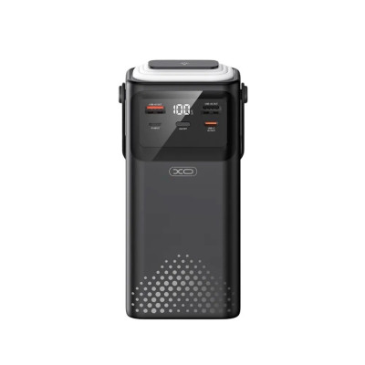 Зовнішній акумулятор XO PR285 30000 mAh 22.5W LCD black