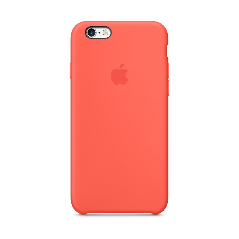 Накладка Original Silicone Case iPhone 6, 6S apricot