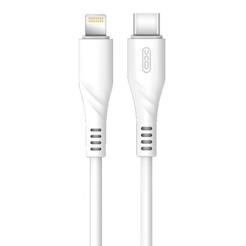 USB кабель XO NB123 Type-C на Lightning PD white USB кабель XO NB123 Type-C на Lightning PD white