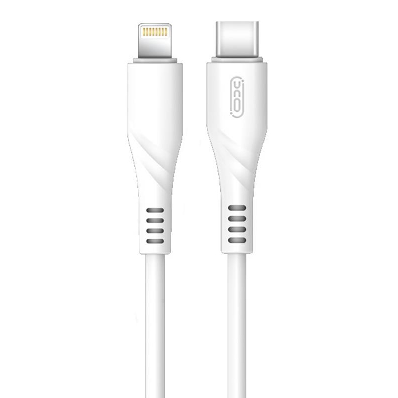 USB кабель XO NB123 Type-C на Lightning PD white