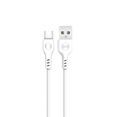 USB кабель XO NB107 microUSB white USB кабель XO NB107 microUSB white