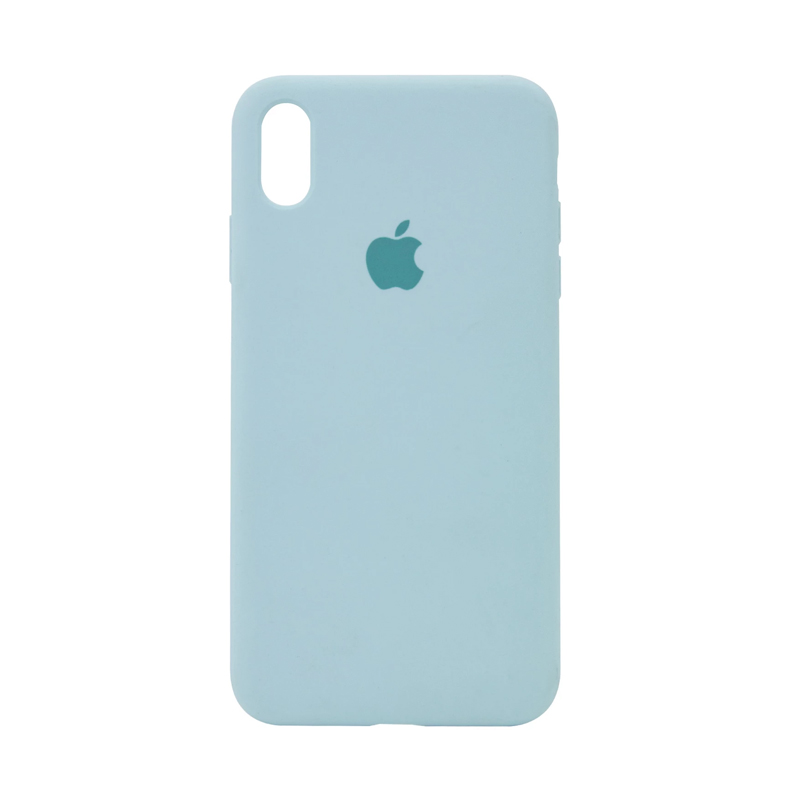 Накладка Original Silicone Case iPhone XS Max blue light