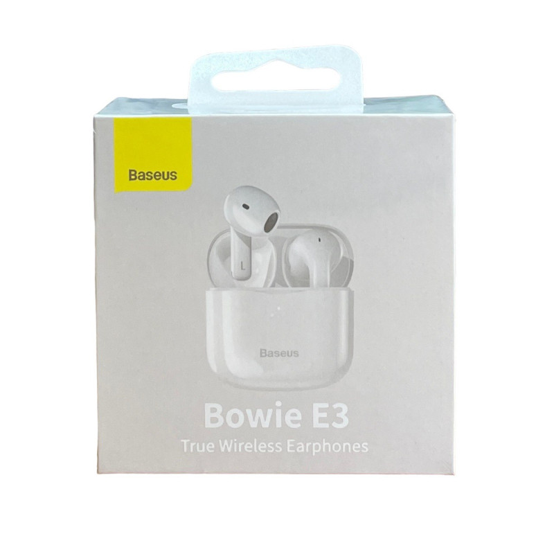 Навушники Bluetooth Baseus E3 NGTW080002 white