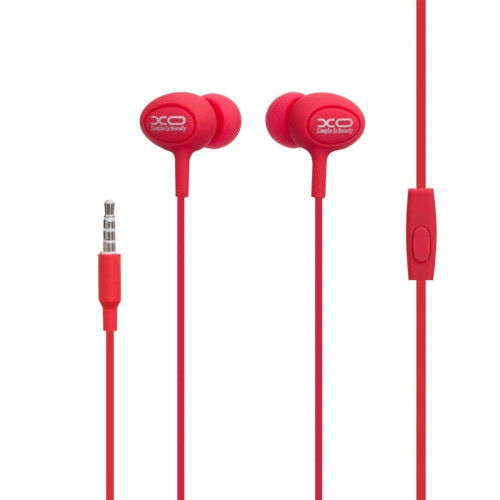 Навушники XO S6 з мікрофоном red Навушники XO S6 з мікрофоном red