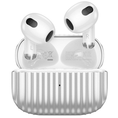 Навушники Bluetooth Hoco EW67 metal gray